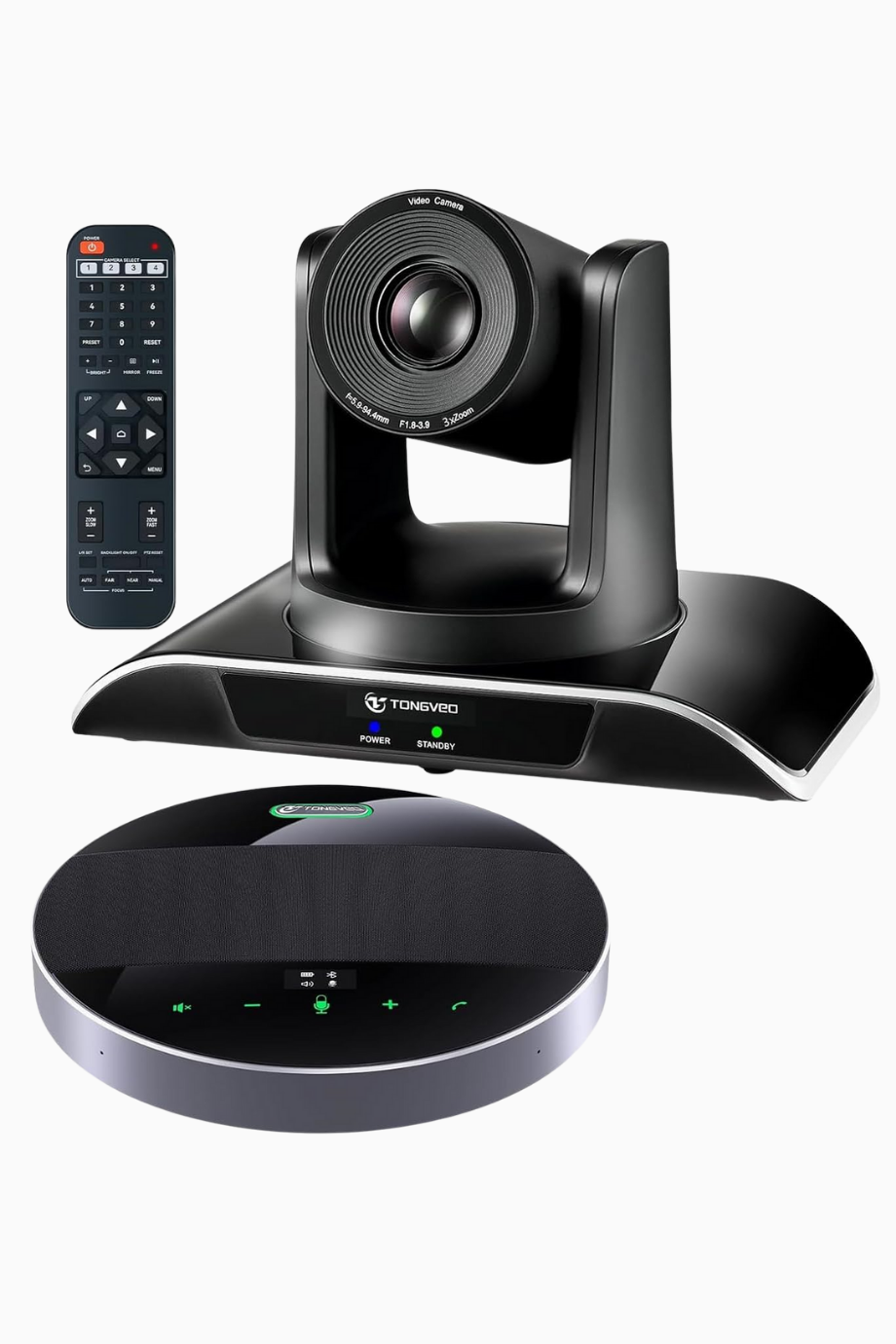 Hepsi 1 Konferans Kamera Sistemi , 1080P 60FPS, 3X Zoom, Bluetooth Mikrofon