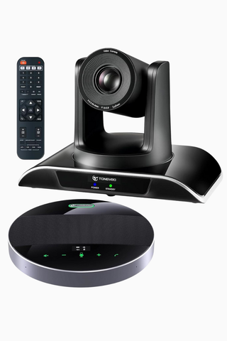 Hepsi 1 Konferans Kamera Sistemi , 1080P 60FPS, 3X Zoom, Bluetooth Mikrofon