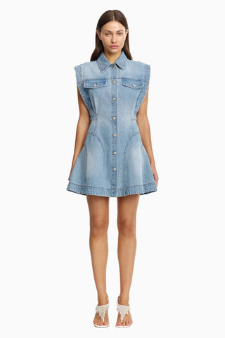 Hinckley Denim Kadın Mini Elbise