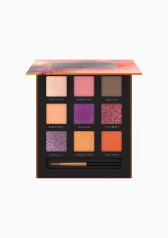 Çok Renkli Vegan Göz Farı Paleti 9 Yüksek Pigmentli Ton