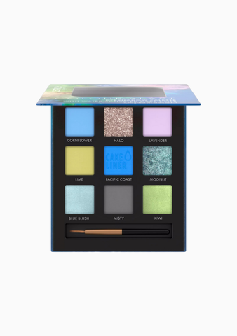 Çok Renkli Vegan Göz Farı Paleti 9 Yüksek Pigmentli Ton