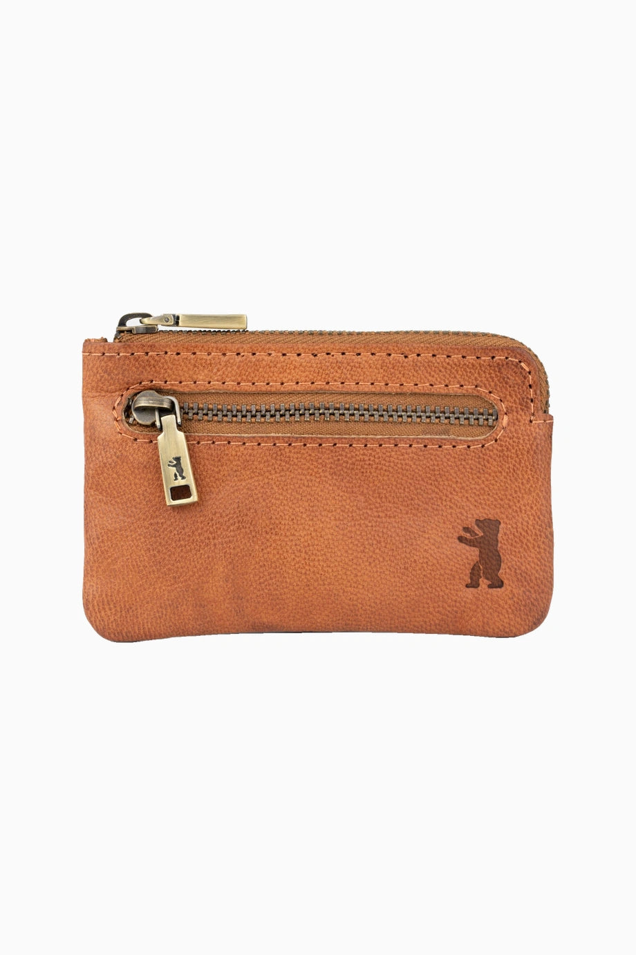 Eli Vintage Hakiki Deri RFID Korumalı Unisex Anahtarlıklı Bozuk Para Cüzdanı