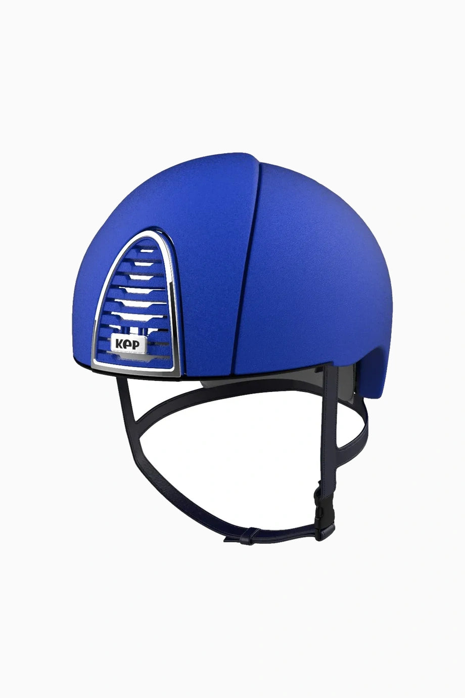 Cromo 2.0 Jockey Mat Mavi Frost Binicilik Kaskı Large