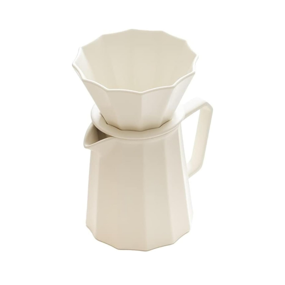 Seramik Pour-Over Kahve Seti, Filtre ve Damlatıcı ile Şık El Demleme Kahve Takımı
