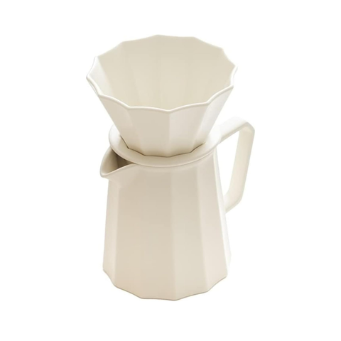 Seramik Pour-Over Kahve Seti, Filtre ve Damlatıcı ile Şık El Demleme Kahve Takımı