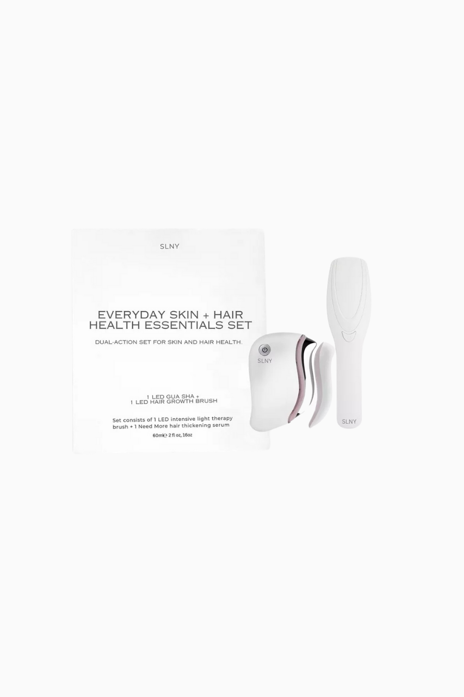 Skin & Hair Health Set LED Gua Sha ve Saç Büyüme Fırçası ile Canlı Cilt & Saç