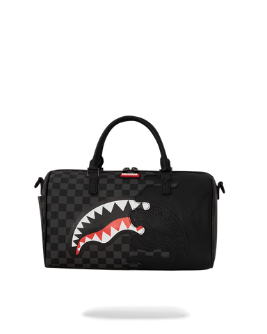 Unfinished Shark Mini Duffle Çanta Şık ve Kompakt Seyahat Çantası