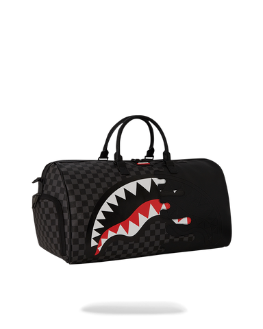 Unfinished Shark Emperor Duffle Çanta Şık ve Geniş Hacimli Seyahat Çantası