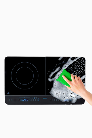 2000 Watt İndüksiyonlu Ocak, Dokunmatik Panel ve 8 Otomatik Pişirme Programı