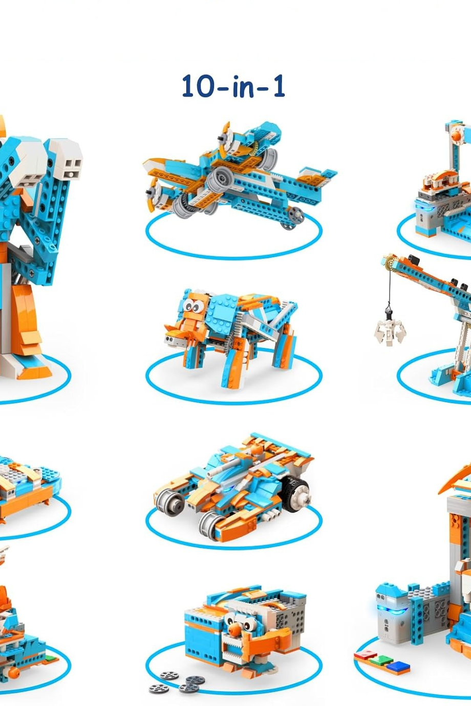 Robot S 10'u 1 Arada Programlanabilir STEM Oyuncak