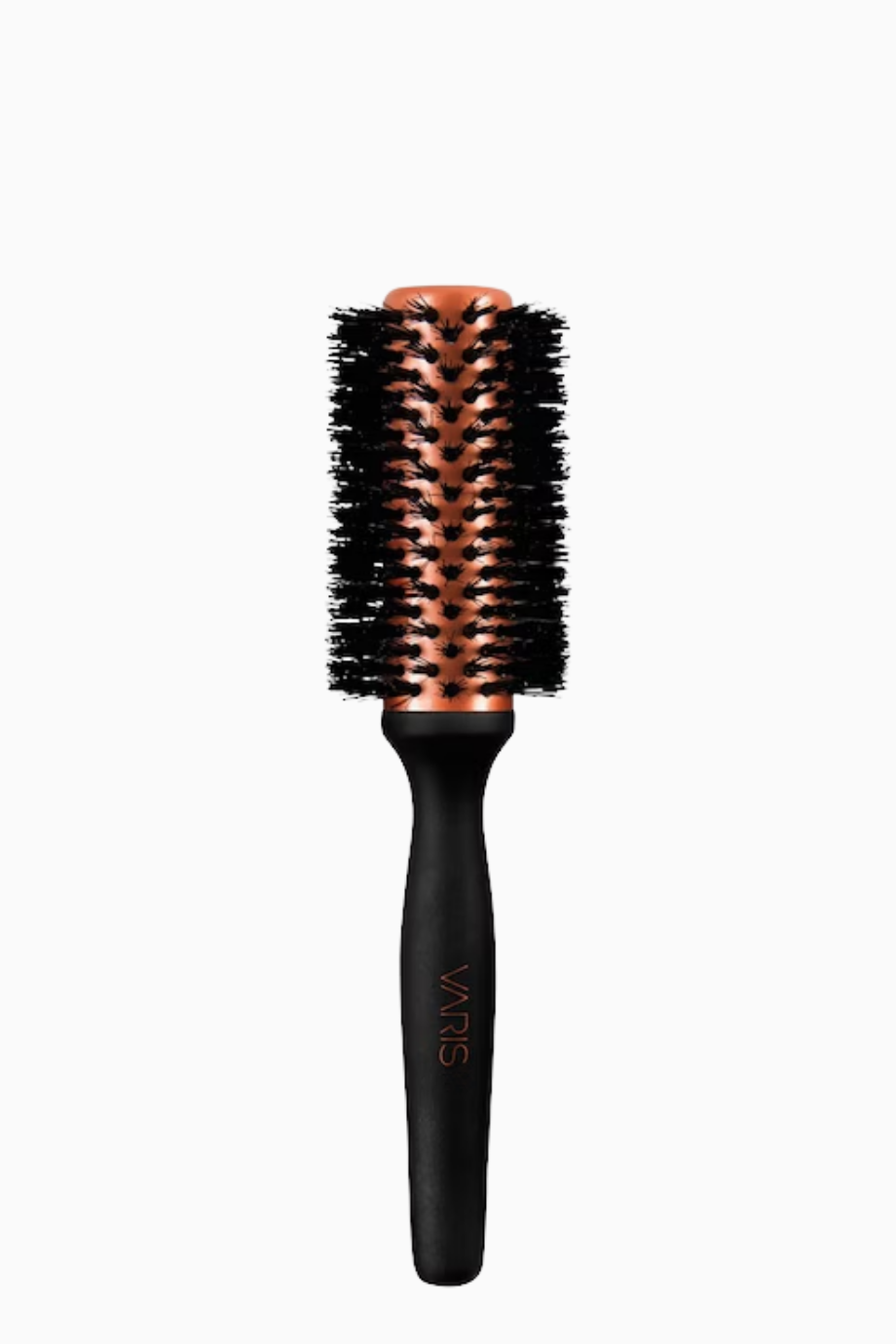 Hidroiyonik Kristalli Orta Boy Yuvarlak Saç Fırçası, Nylon ve Doğal Kıl Kombinasyonu