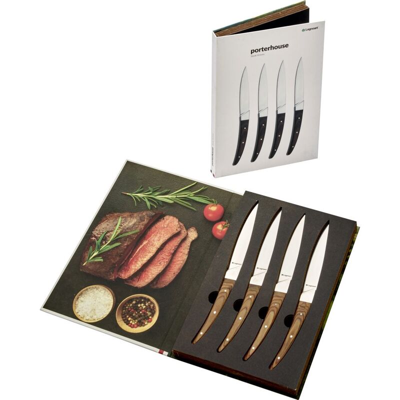 Porterhouse Biftek Bıçağı Seti, Paslanmaz Çelik 4’lü Set