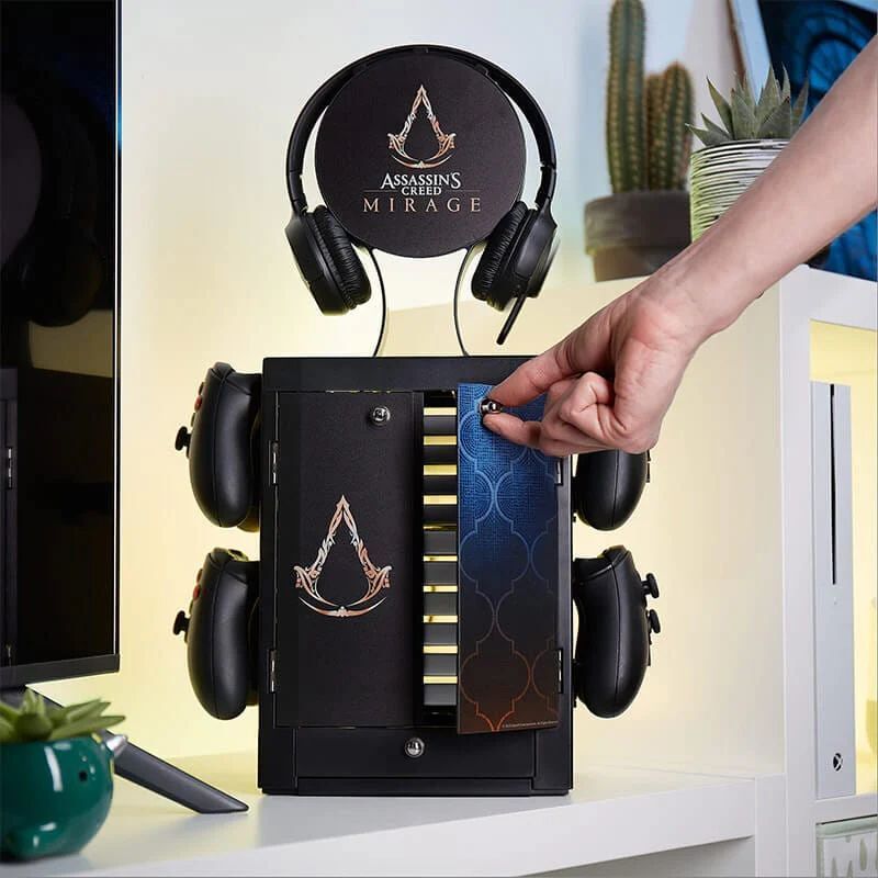 Gaming Locker Xbox, PS, Switch, Konsol Düzenleyici, Assassins Creed