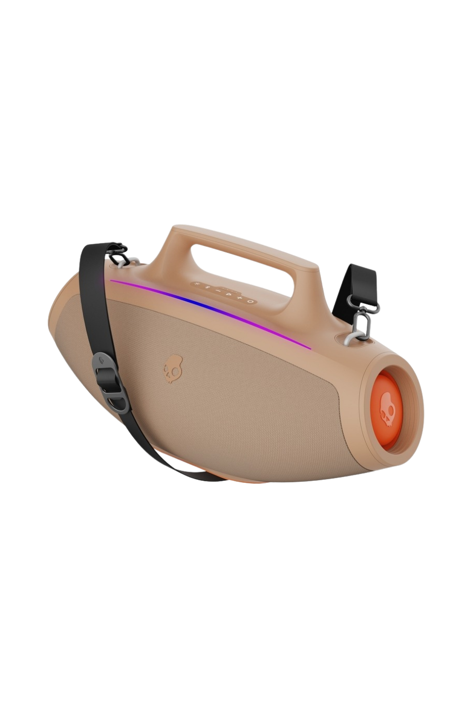 Barrel Boombox Kablosuz Hoparlör LED Işıklı ve 12 Saat Pil