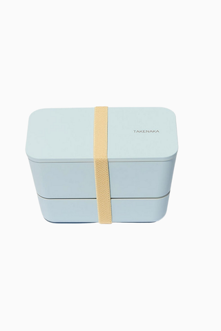 Bento Flat Dual 2 Katlı Japon Yemek Kabı, Beslenme Çantası, Geri Dönüştürülmüş Malzeme