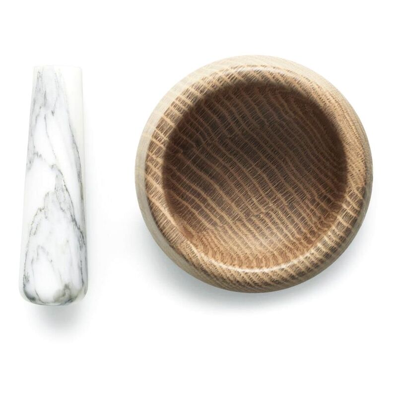 Craft Mortar & Pestle Beyaz, Seramik, Havan