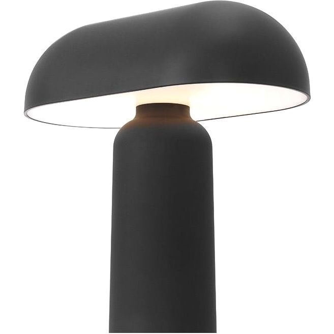 Porta Masa Lambası - Taşınabilir, Dimmer Fonksiyonlu, USB Şarjlı LED, Siyah