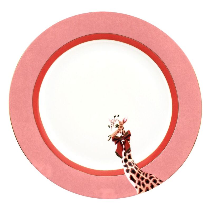 Yemek Tabakları 26,5 Cm - Hayvanlar (4'lü Set)