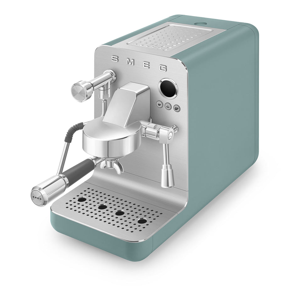 EMC02EGMEU MiniPro Espresso Makinesi 3’lü Thermoblock, 1.7L, LCD, 1700W, Yeşil Mat