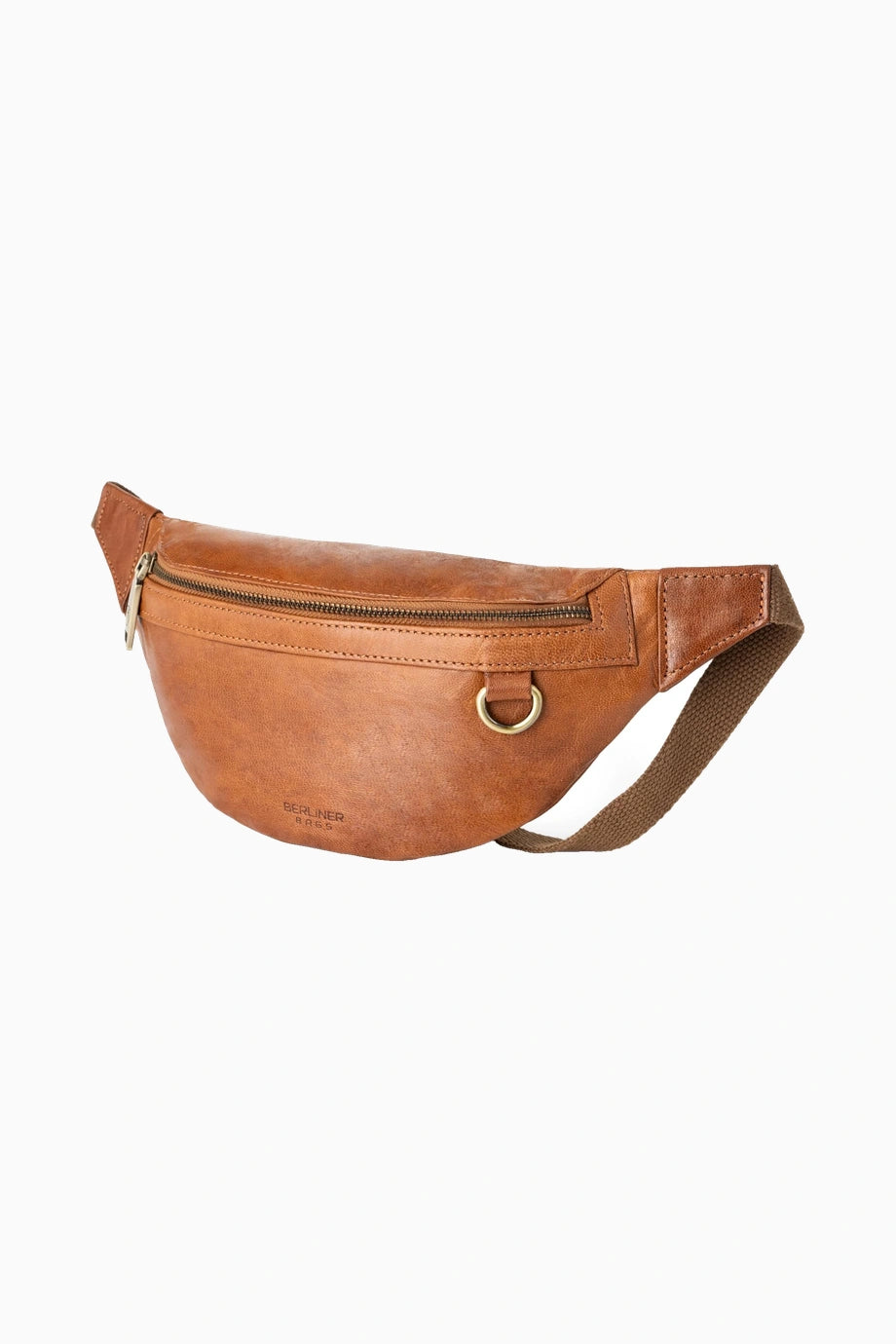 Turin Vintage Deri Unisex Bel ve Çapraz Çanta