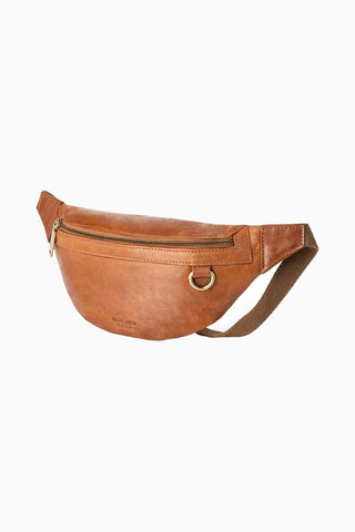 Turin Vintage Deri Unisex Bel ve Çapraz Çanta
