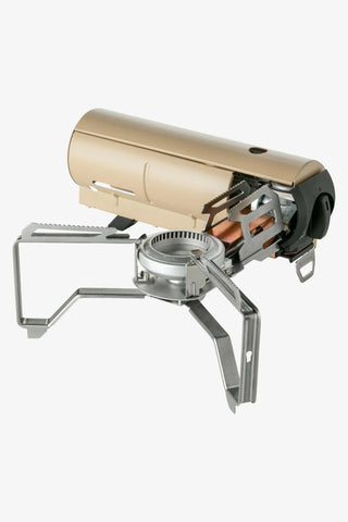 Home & Camp Burner, Katlanabilir Kamp ve Ev Tipi Ocak, Otomatik Ateşleyici, Ayarlanabilir Alev