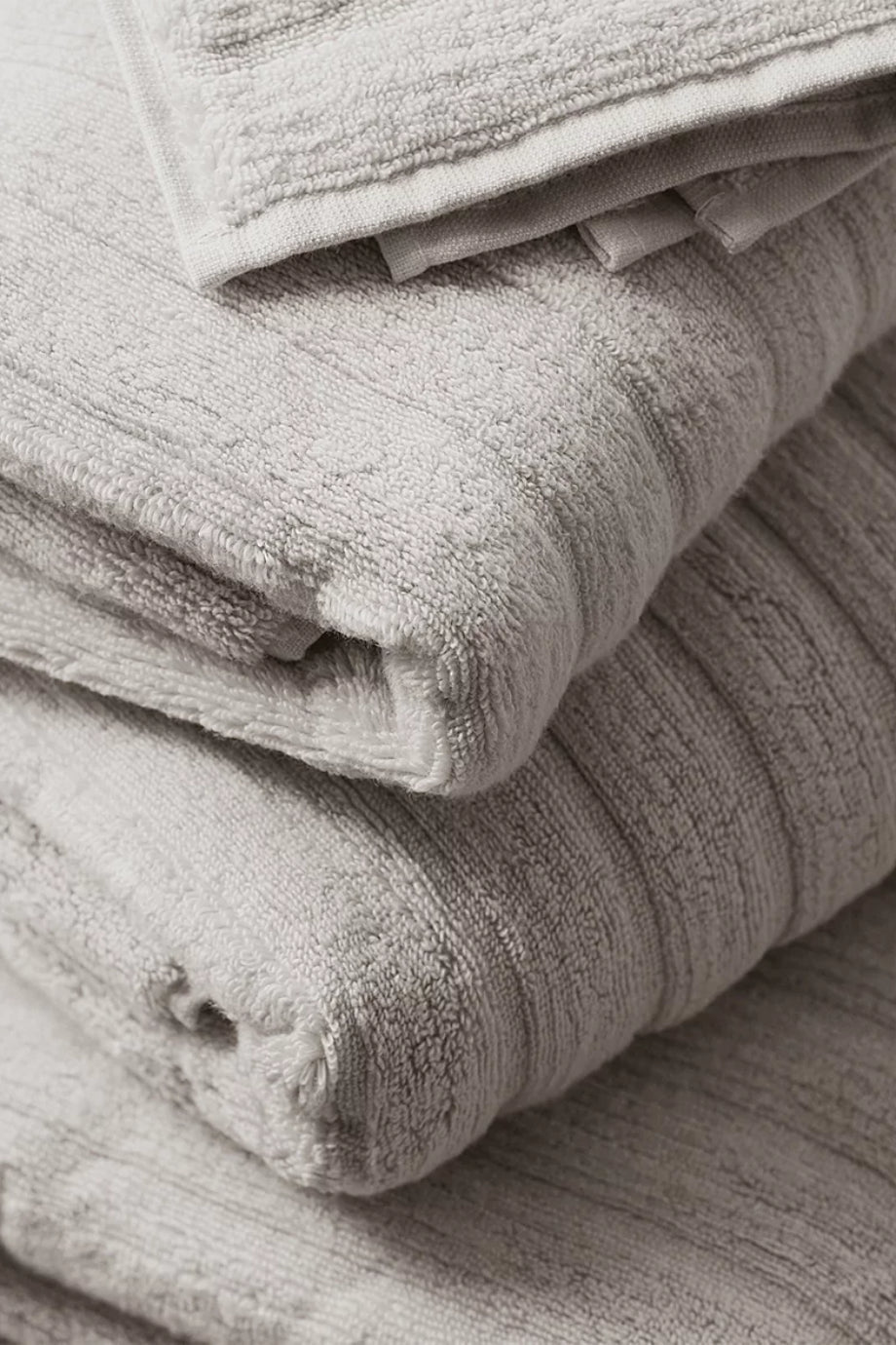 Rib Hydrocotton %100 Pamuk Büyük Boy Banyo Havlusu