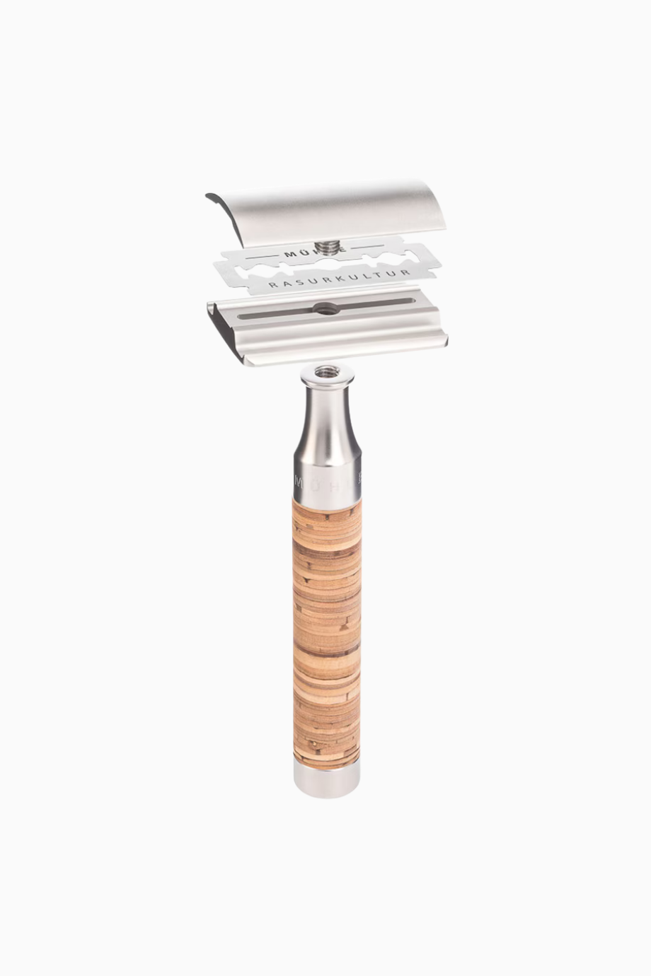 Rocca Güvenlikli Tıraş Bıçağı, Paslanmaz Çelik, Ergonomik Tasarım (80g)