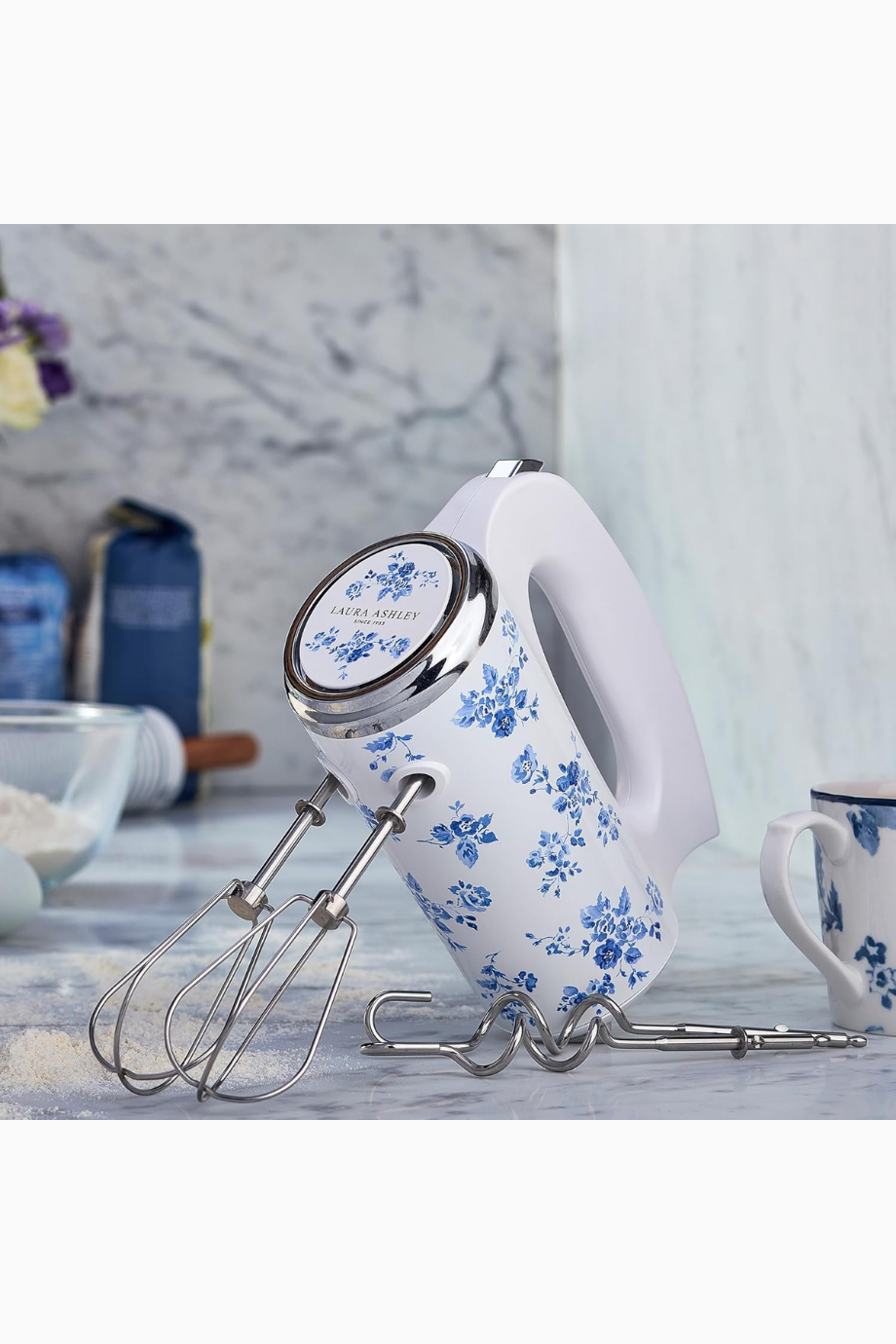 China Rose 300W Elektrikli El Mikseri, 5 Hız, Turbo Fonksiyon, Paslanmaz Çelik Çırpıcılar