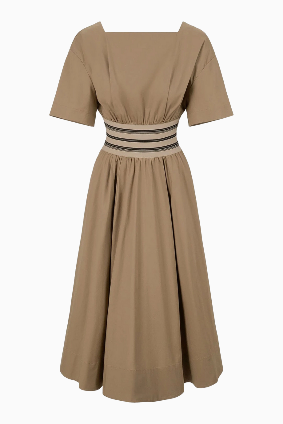 Amy Elbise, A Kesim, Uçuşan Etek, %98 Pamuk %2 Spandeks, Çok Yönlü