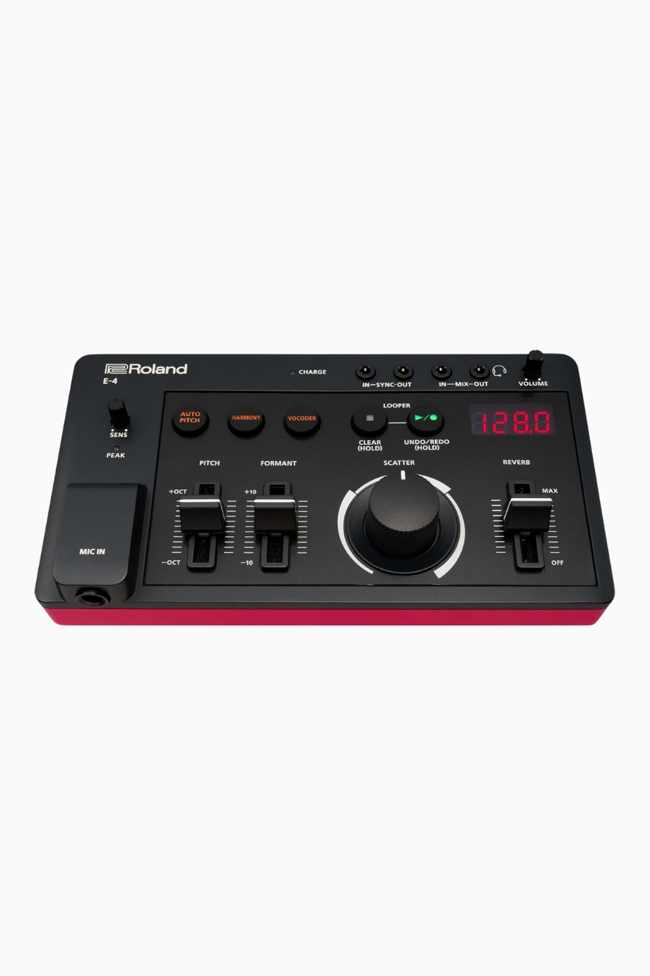AIRA Compact E-4 Ses Ayarlayıcı, Profesyonel Vokal Efektleri, Looper