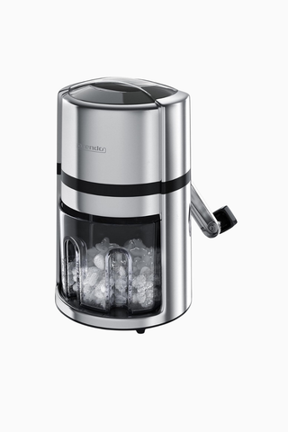 1,1 L Manuel Buz Kırıcı, Paslanmaz Çelik Bıçak, Tam Metal Gövde, Kaymaz Ayak