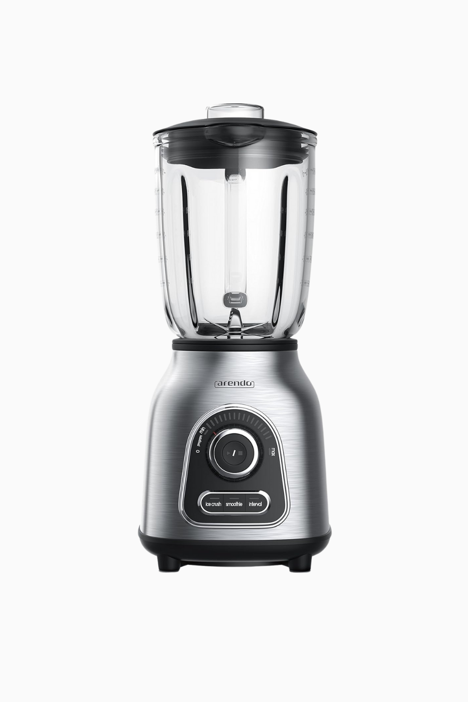 1400W Paslanmaz Çelik Blender, 1,75 L Cam Kap, 6 Bıçaklı, 30 Hız Seviyesi