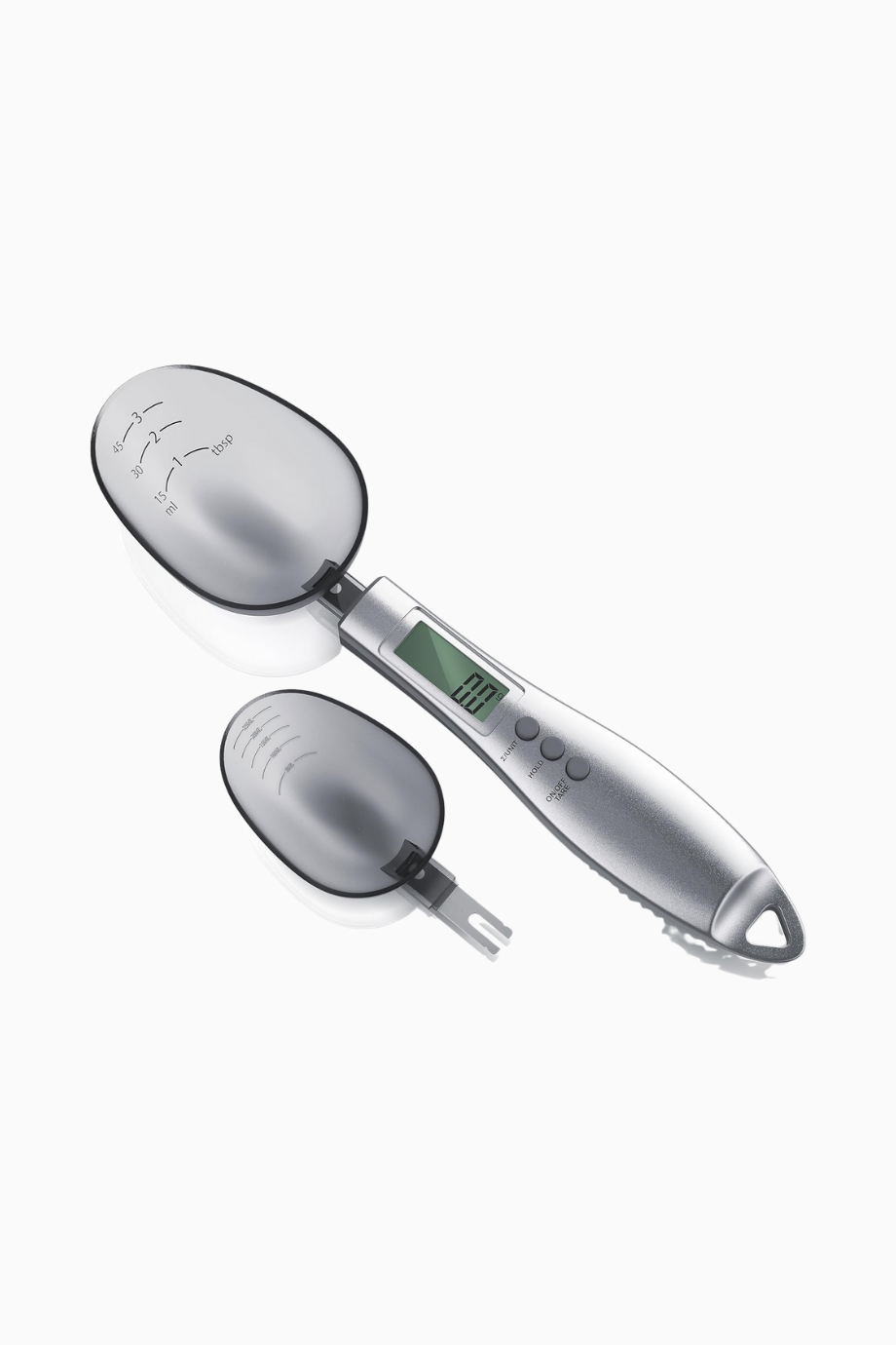 Dijital Kaşık Terazisi, 1 g’dan 300 g’a Hassas Ölçüm, 0,1 g Adım, LCD Ekranlı