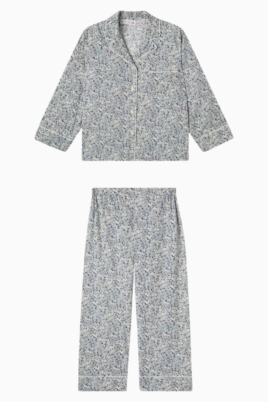 Dormeur Çiçek Desenli Pamuklu Kız Çocuk Pijama Takımı