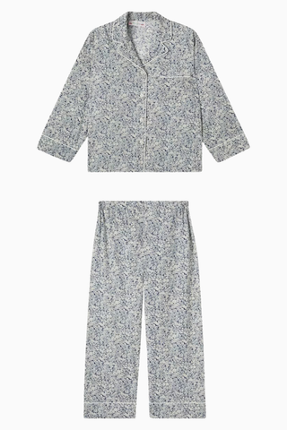 Dormeur Çiçek Desenli Pamuklu Kız Çocuk Pijama Takımı