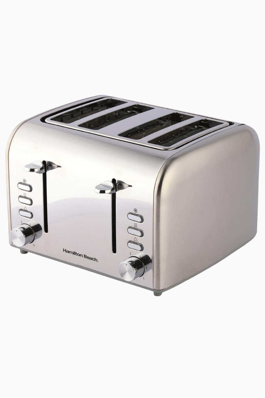 4 Dilim Ekmek Kızartma Makinesi, 1600W, Inox