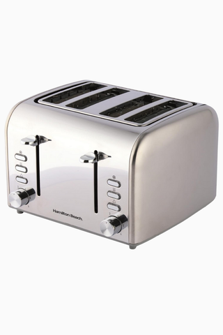 4 Dilim Ekmek Kızartma Makinesi, 1600W, Inox