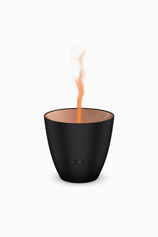 Zoe Aroma Difüzörü, Ultrasonik, Alev Efektli & Sessiz