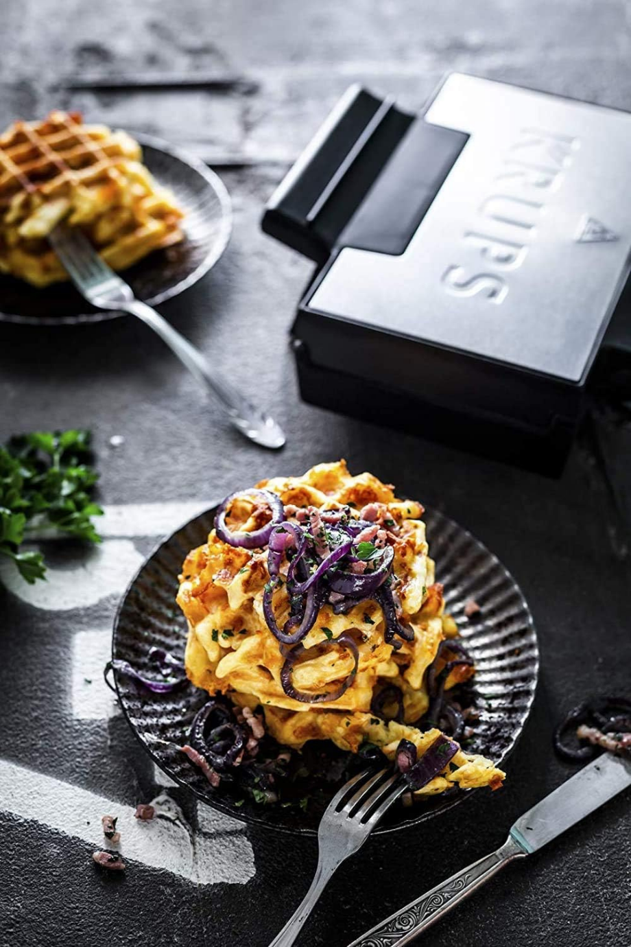 FDK251 Çift Waffle Makinesi, 2’li Belçika Waffle, 850W