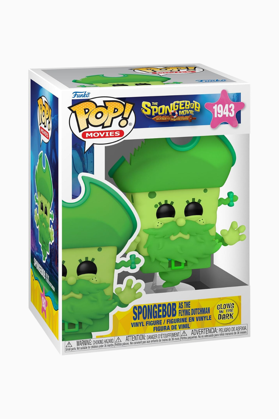 Pop! The SpongeBob Movie Sünger Bob (Flying Dutchman) Vinil Figür