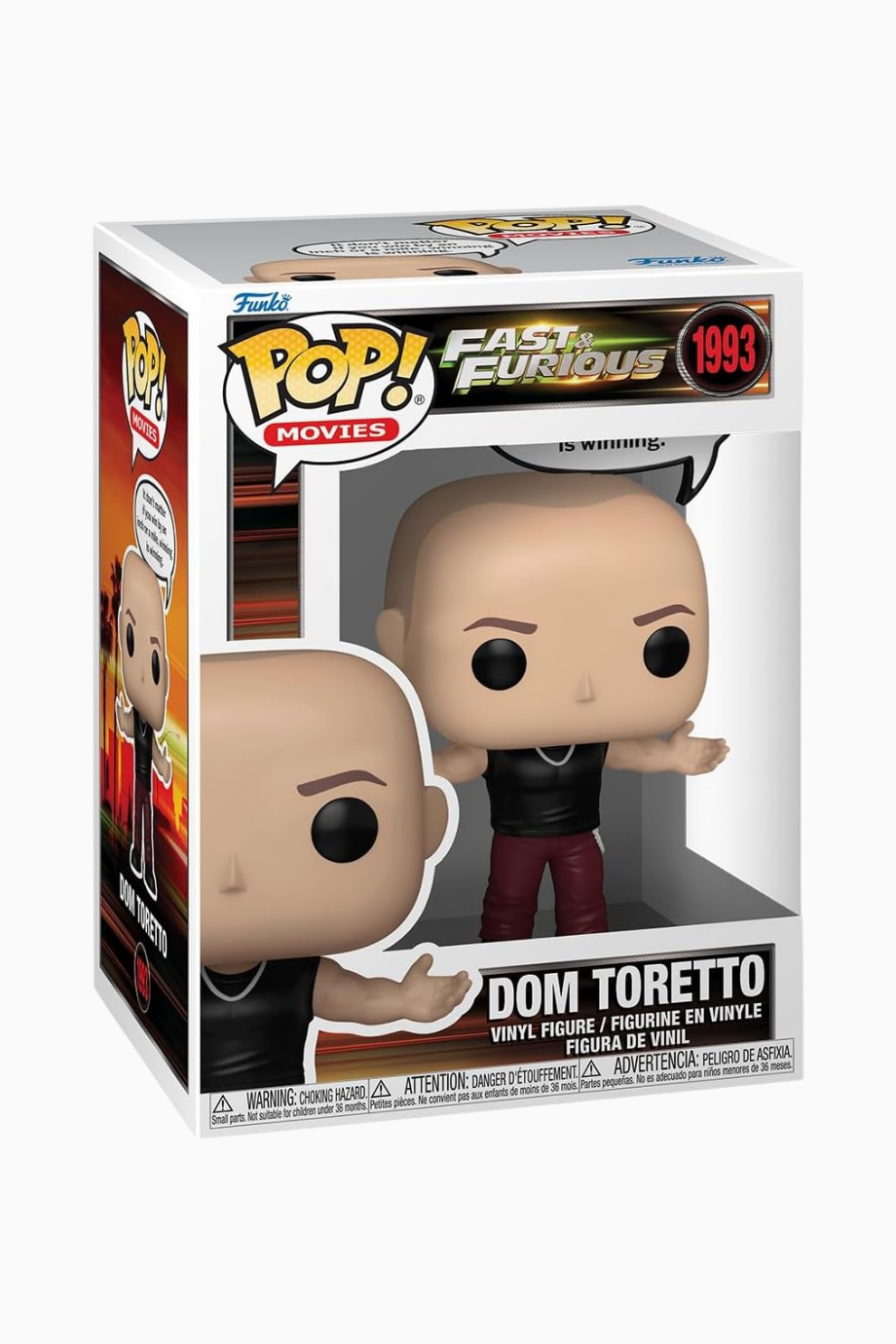 POP! Fast & Furious, Dominic Toretto Vinil Koleksiyon Figürü