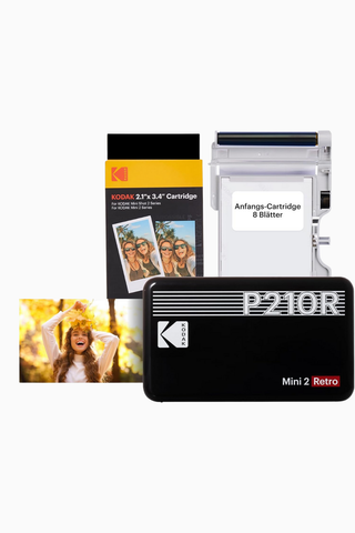 Mini 2 Retro Bluetooth Fotoğraf Yazıcısı 54x86 mm