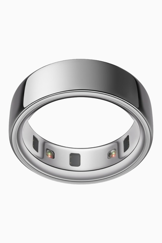 Gümüş Ring 4 Akıllı Sağlık ve Aktivite Yüzüğü (Beden 8)