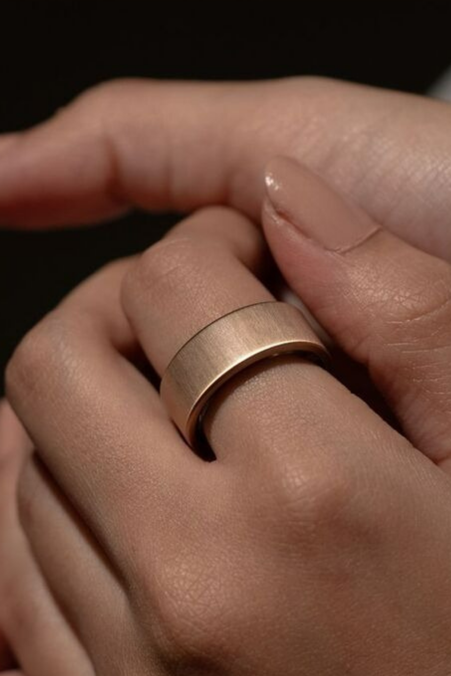 Rose Gold Ring Air Akıllı Yüzük (Beden 6)