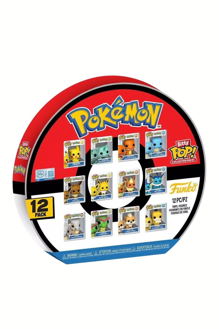 Bitty Pop! Games Pokémon 12’li Multipack Set