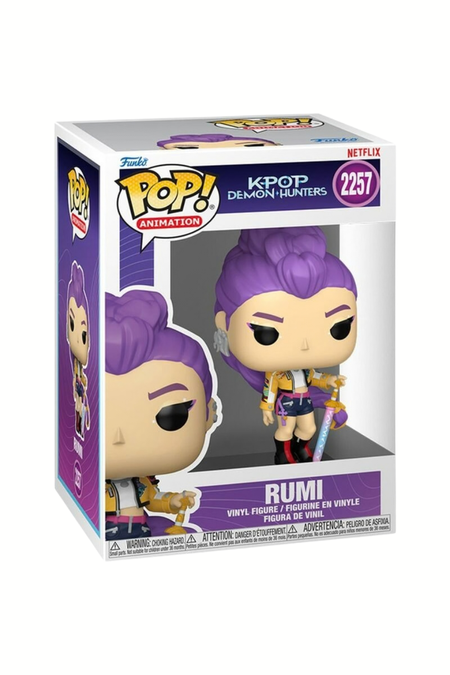 Pop! Animation Kpop Demon Hunter Rumi Vinyl Figür