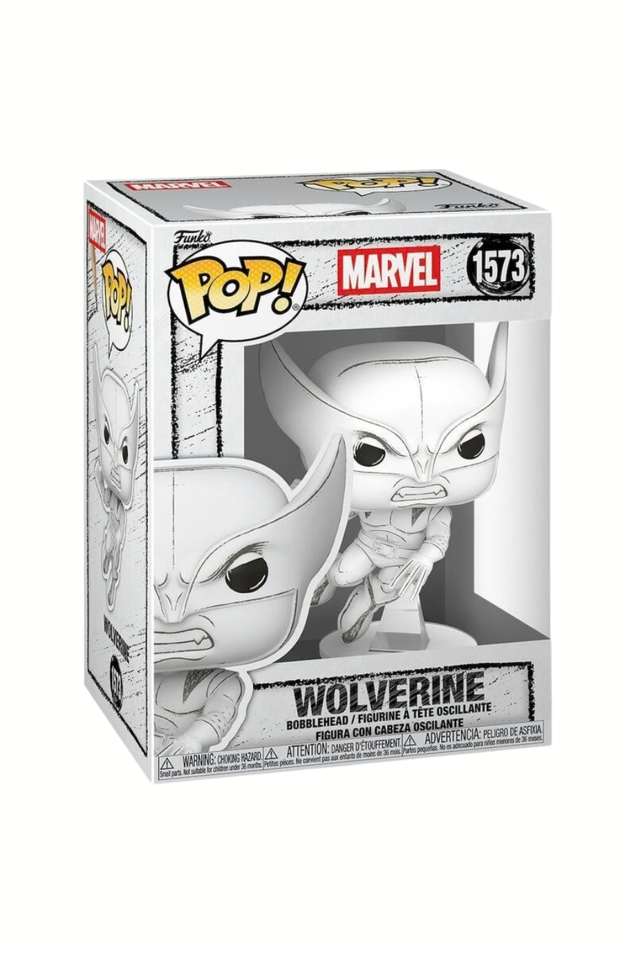 Pop! Marvel Sketched Wolverine Vinyl Figür