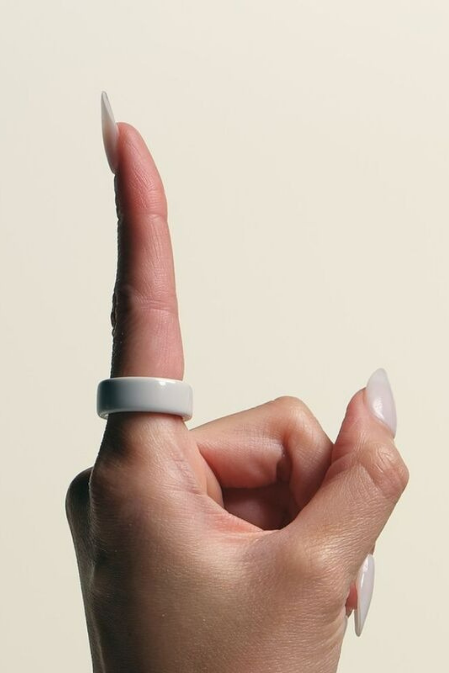 Beyaz Ring 4 Akıllı Sağlık ve Aktivite Yüzüğü (Beden 10)