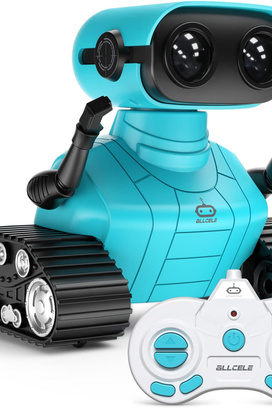Şarj Edilebilir Uzaktan Kumandalı LED Gözlü Robot Çocuk Oyuncağı